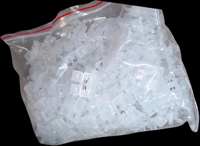 Pack de 100 clips transparents — second visuel — catalogue officiel, page 20